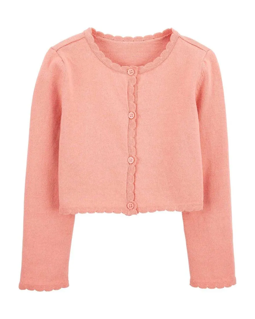 Button-Front Cardigan