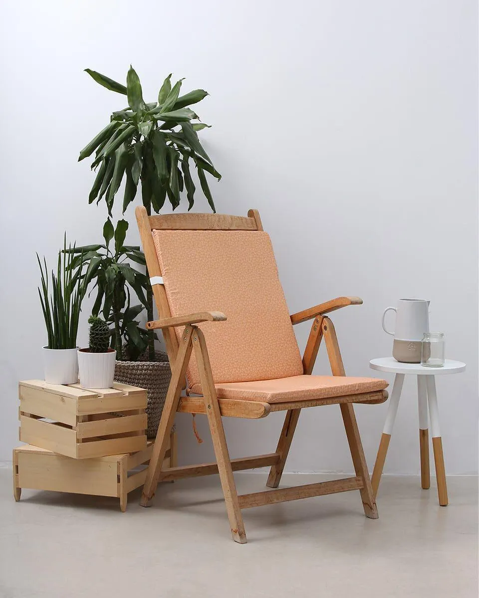 Μαξιλαρι πολυθρονας με Πλατη & Σχεδιο Ανθακια Calypso