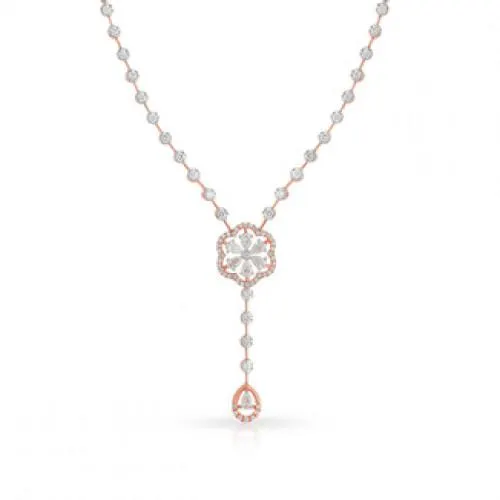 Mine Diamond Necklace NKALR10212