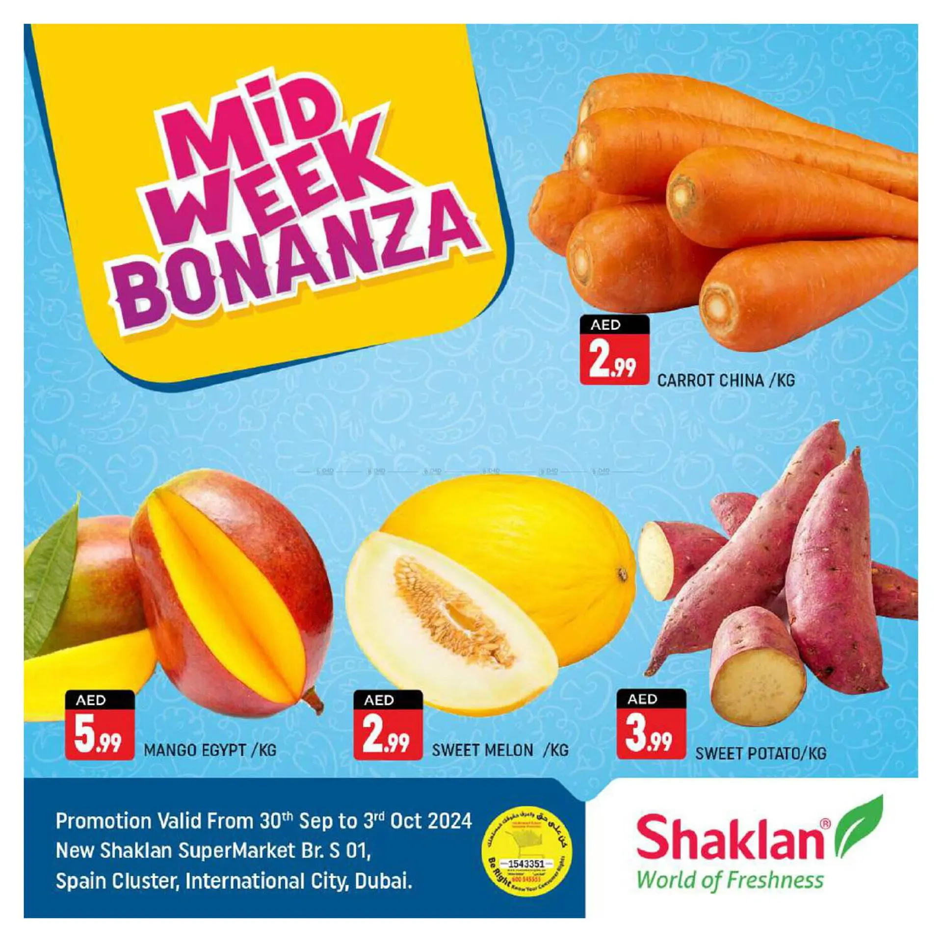 Shaklan catalogue from 30 September to 3 October 2024 - Offers page 1