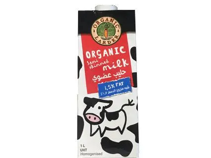 Organic Larder Semi Skimmed Milk 1.5% (1L)