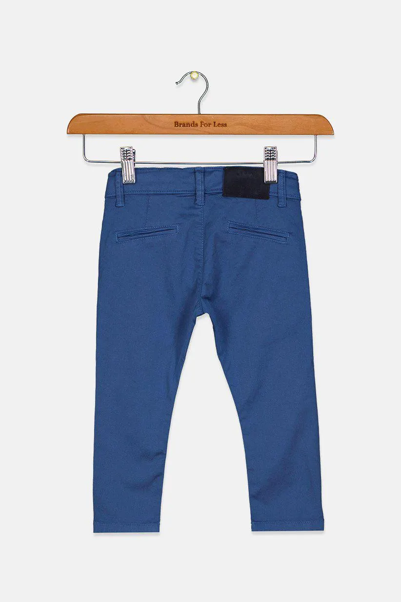 Toddler Boys Regular Fit Chino Pants, Blue