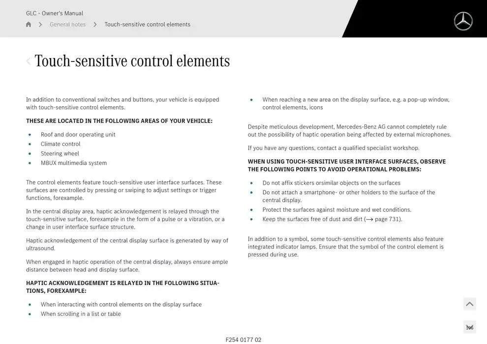 GLC SUV from 14 January to 30 April 2025 - Offers page 106