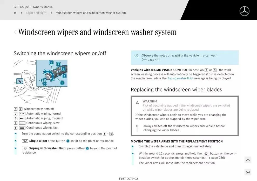 GLE Coupé from 14 January to 30 April 2025 - Offers page 286