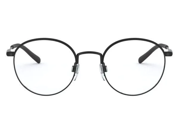 Round Matte Black Frame