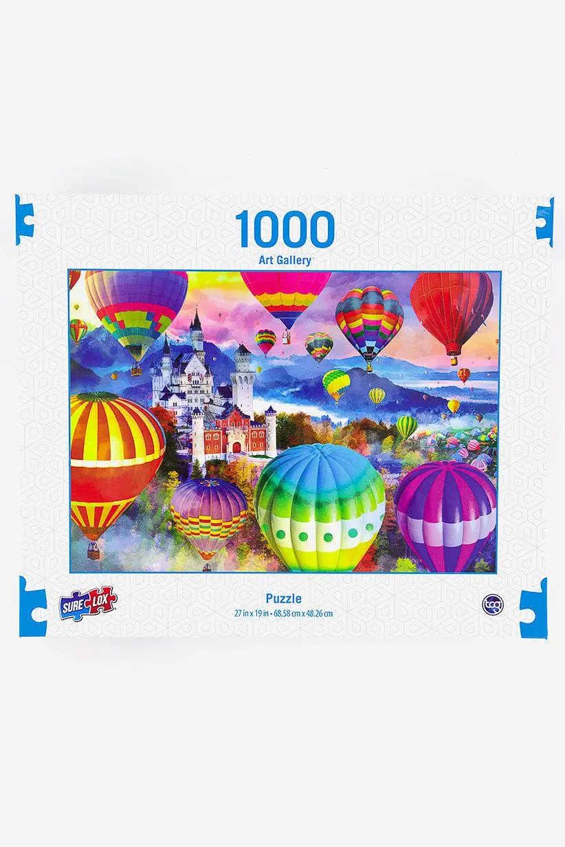1000 Art Gallery Puzzle The Paracute, Assorted