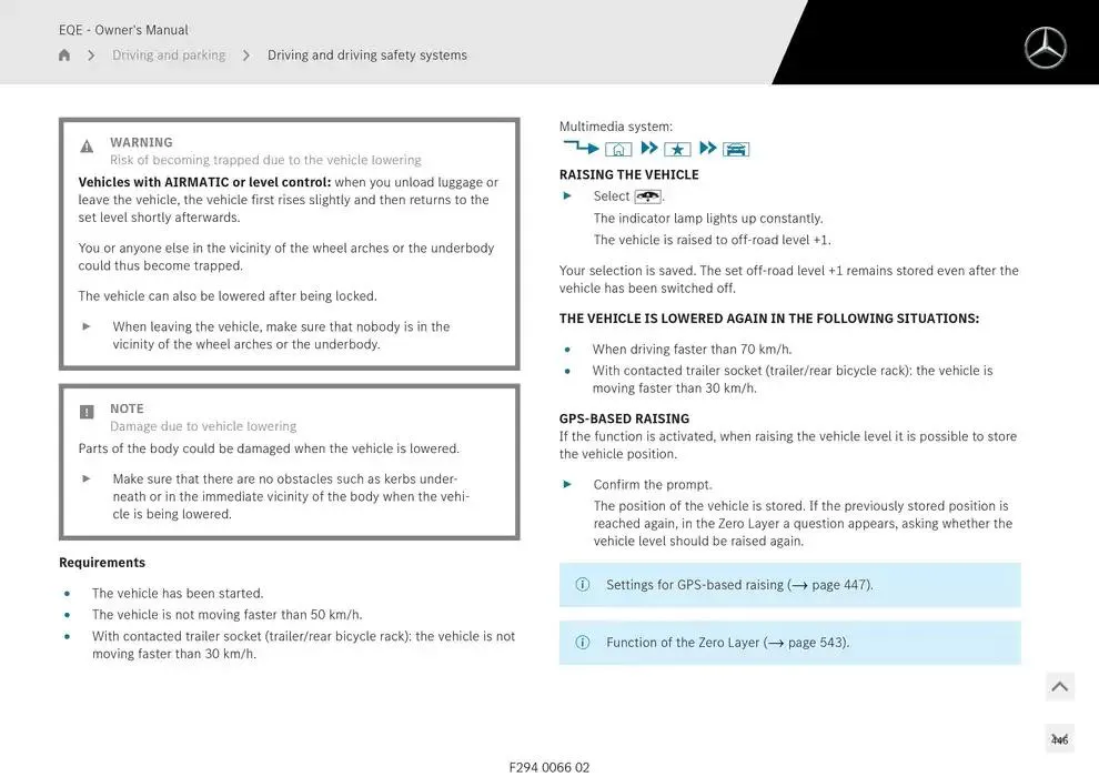 EQE SUV from 14 January to 30 April 2025 - Offers page 446