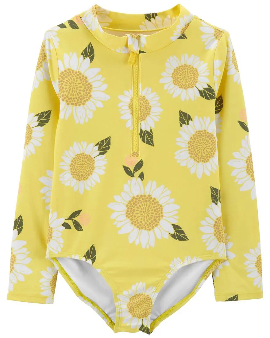 Carter's Sunflower 1-Piece Rashguard
