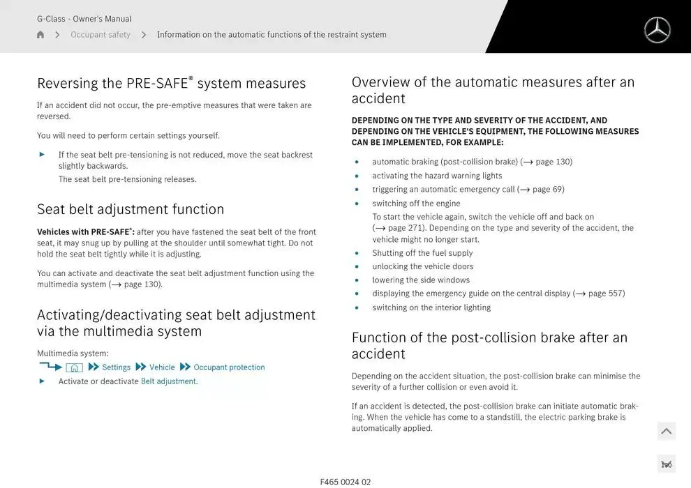 G-Class SUV from 14 January to 30 April 2025 - Offers page 130