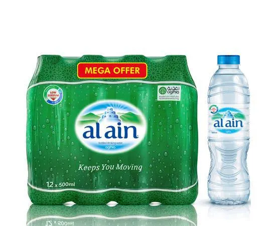 Al Ain Drinking Water - 12 x 500ml