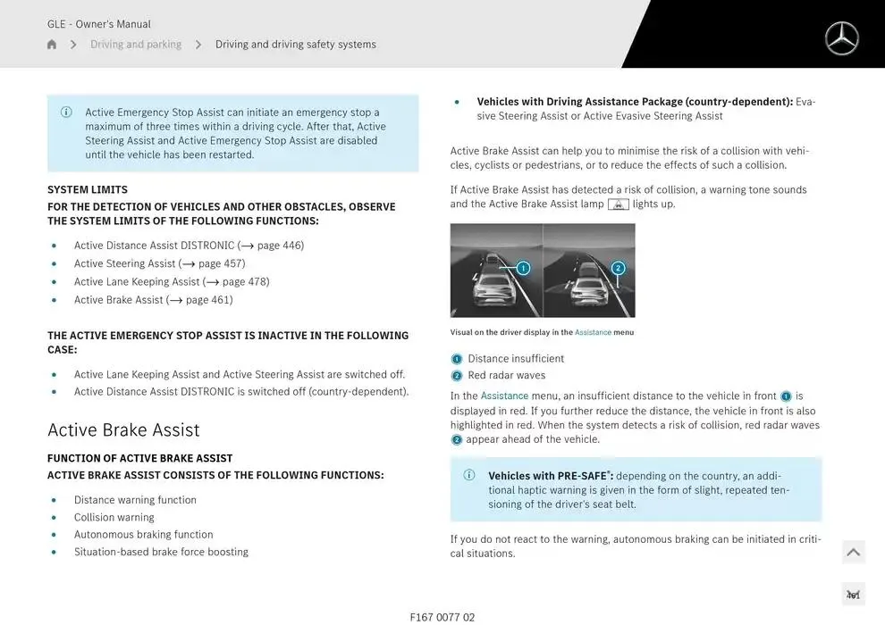 GLE SUV from 14 January to 30 April 2025 - Offers page 461