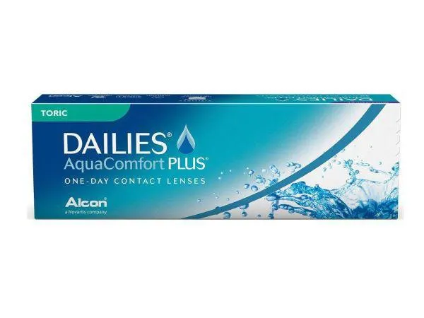 Dailies Aqua Comfort Plus - 30 pack for Astigmatism