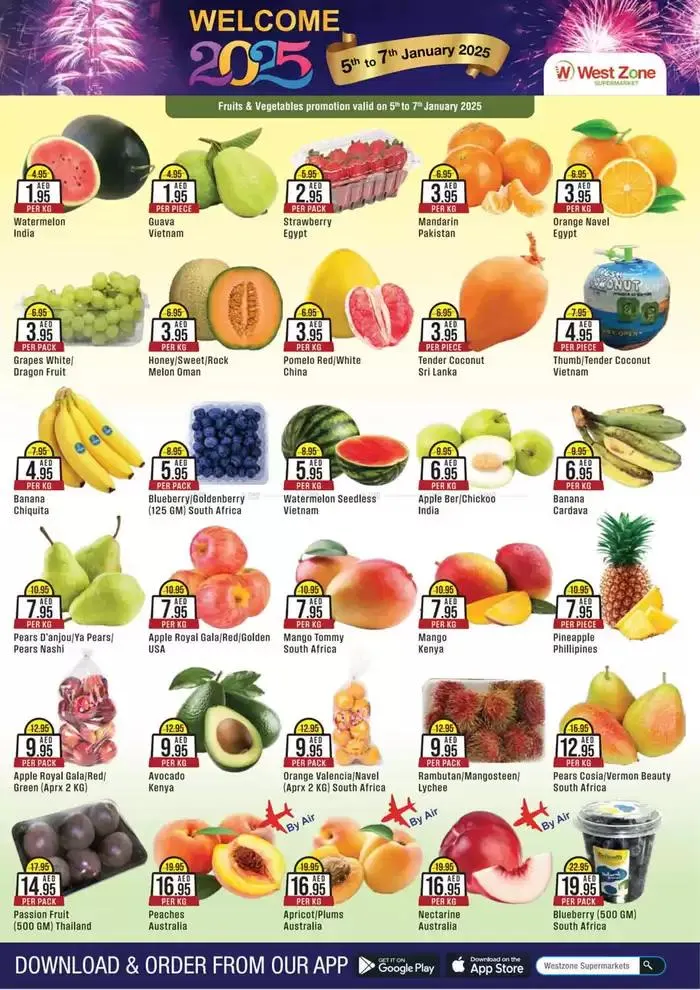 West Zone Supermarket catalogue from 6 January to 13 January 2025 - Offers page 1