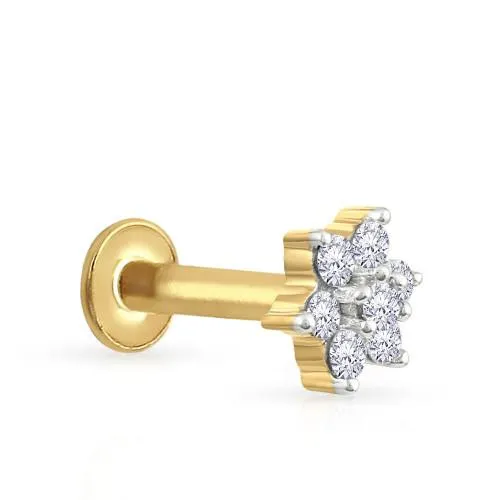 Mine Diamond Gold Nosepin NPGEN10310