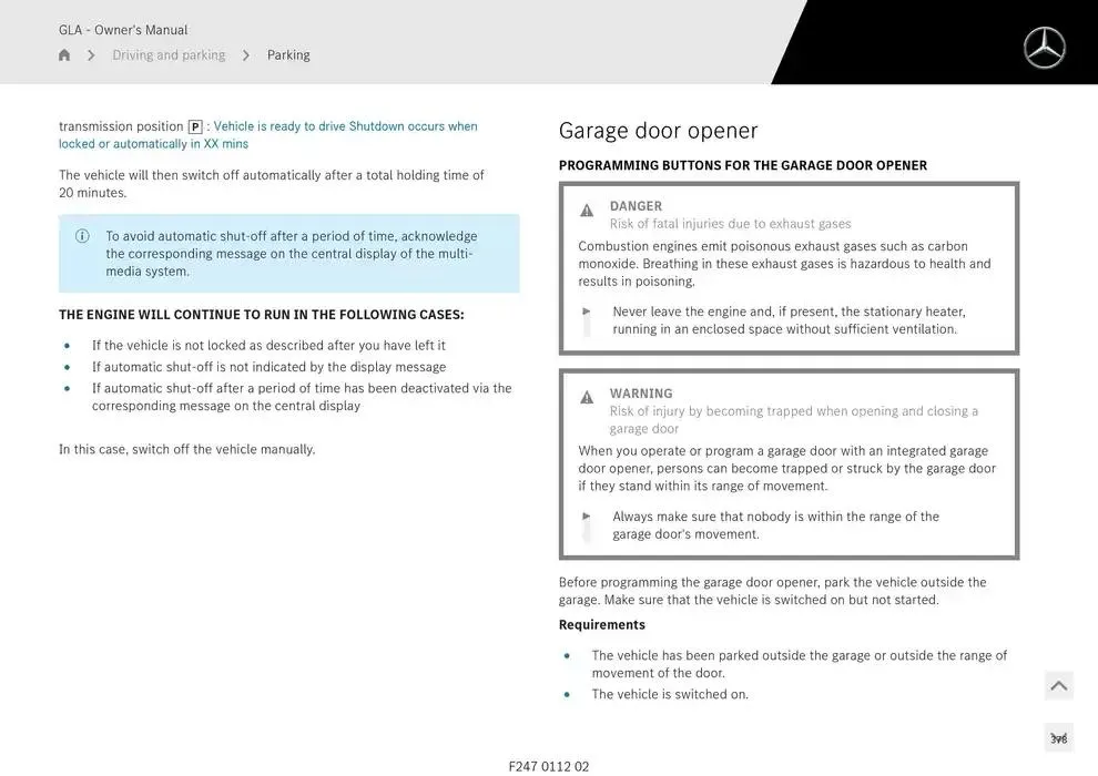 GLA SUV from 14 January to 30 April 2025 - Offers page 378