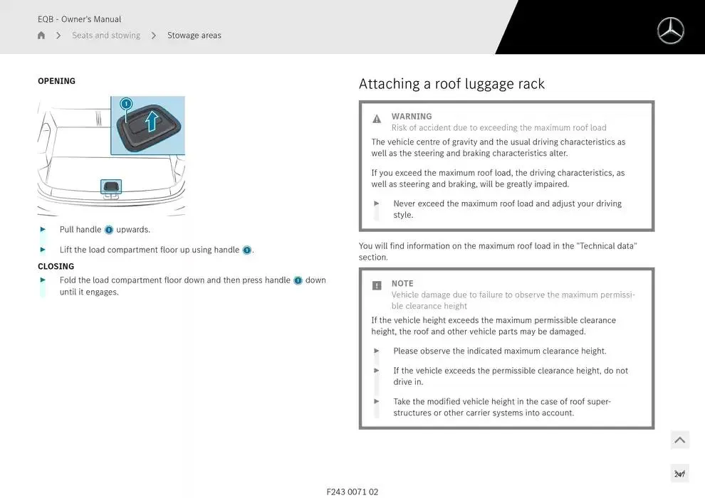 EQB SUV from 14 January to 30 April 2025 - Offers page 247