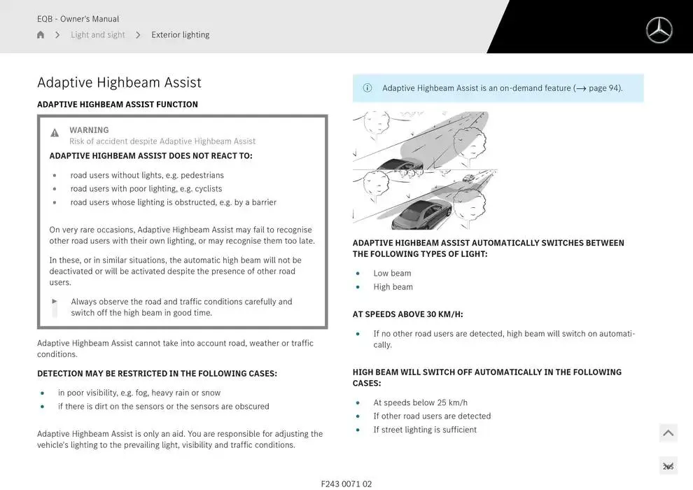 EQB SUV from 14 January to 30 April 2025 - Offers page 265