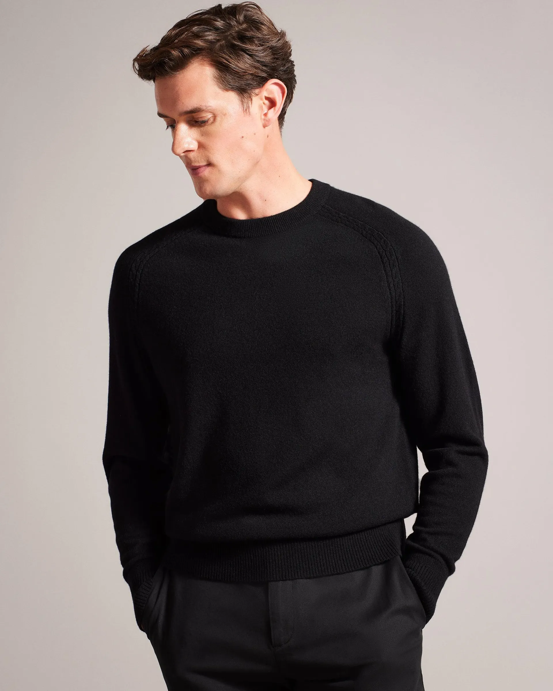 Glant Pure Cashmere Jumper Black