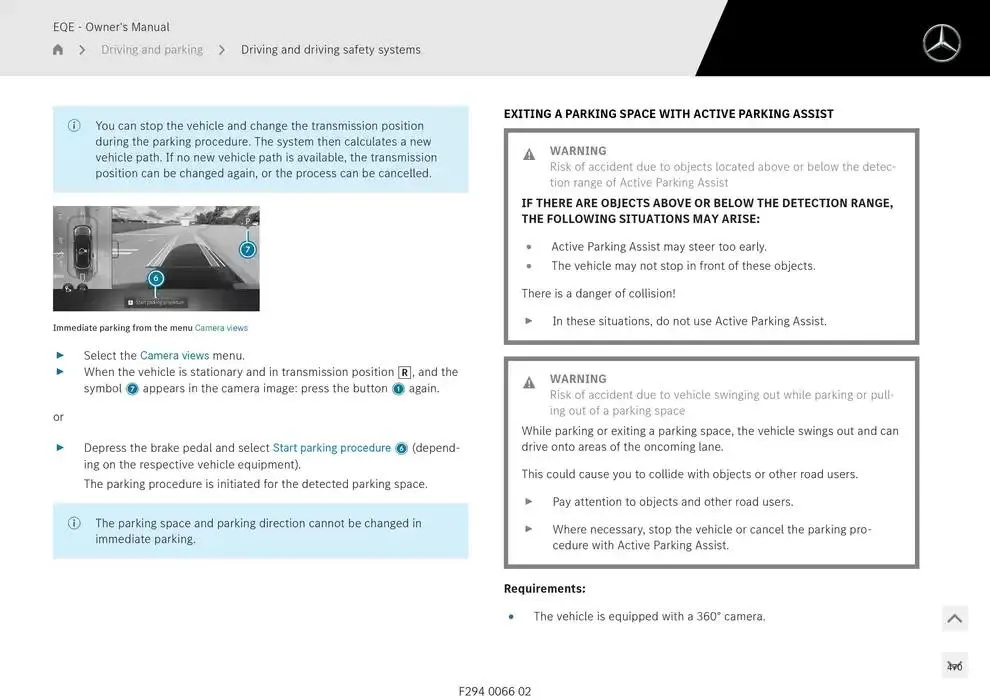 EQE SUV from 14 January to 30 April 2025 - Offers page 470
