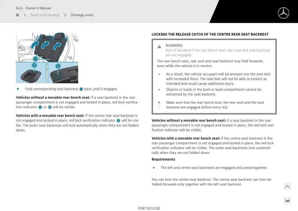 GLA SUV from 14 January to 30 April 2025 - Offers page 246