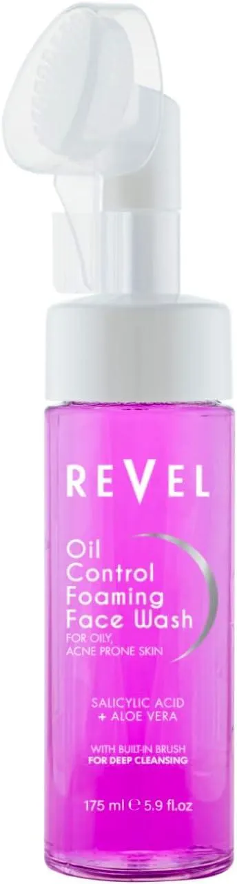 Revel Beauty Skin Care Oil Control Aloe Vera Foaming Face Wash 175ml