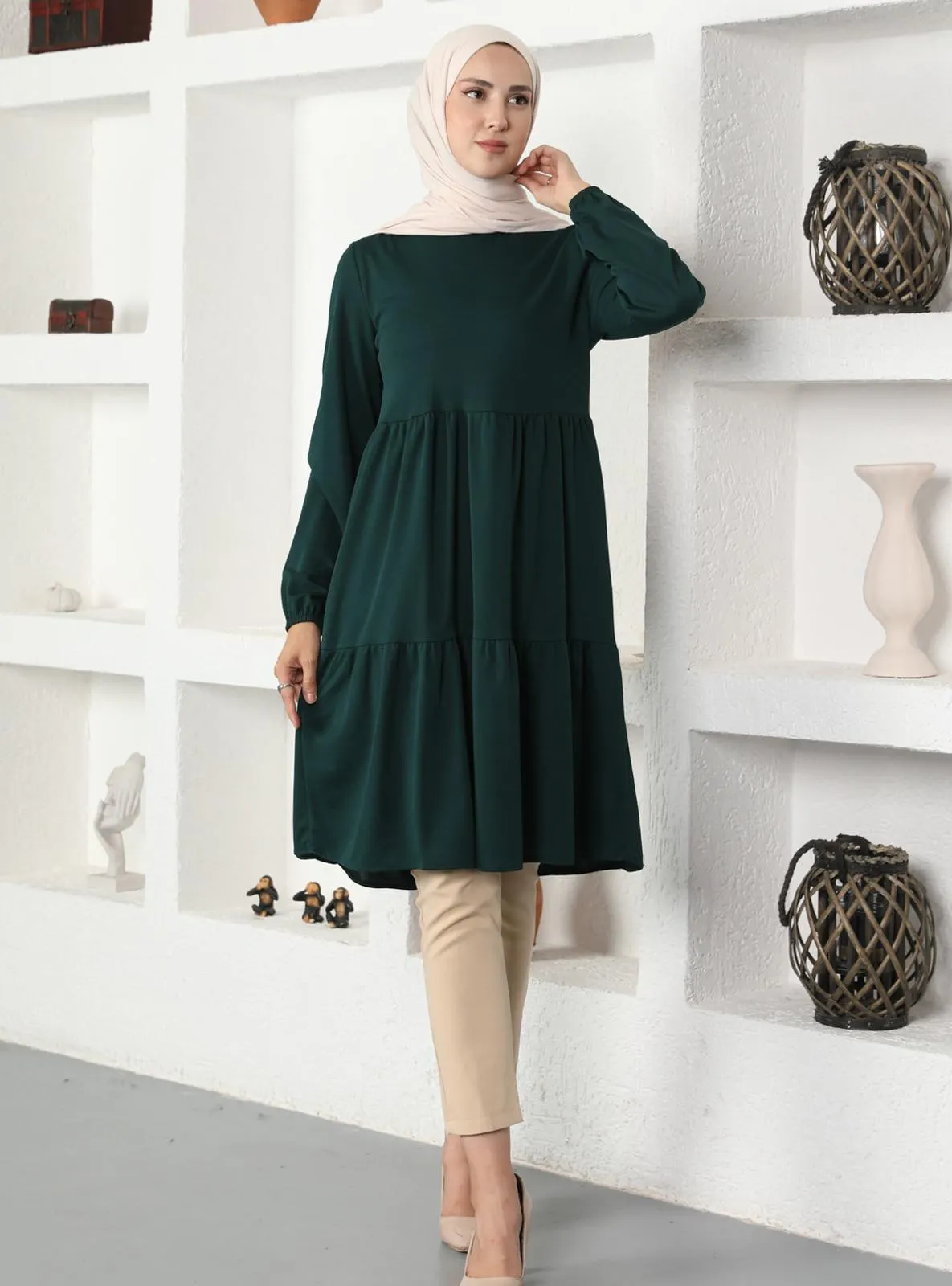 ECESUN Emerald Tunic