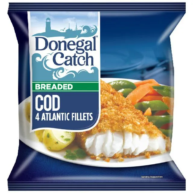 4 Breaded Cod Fillet