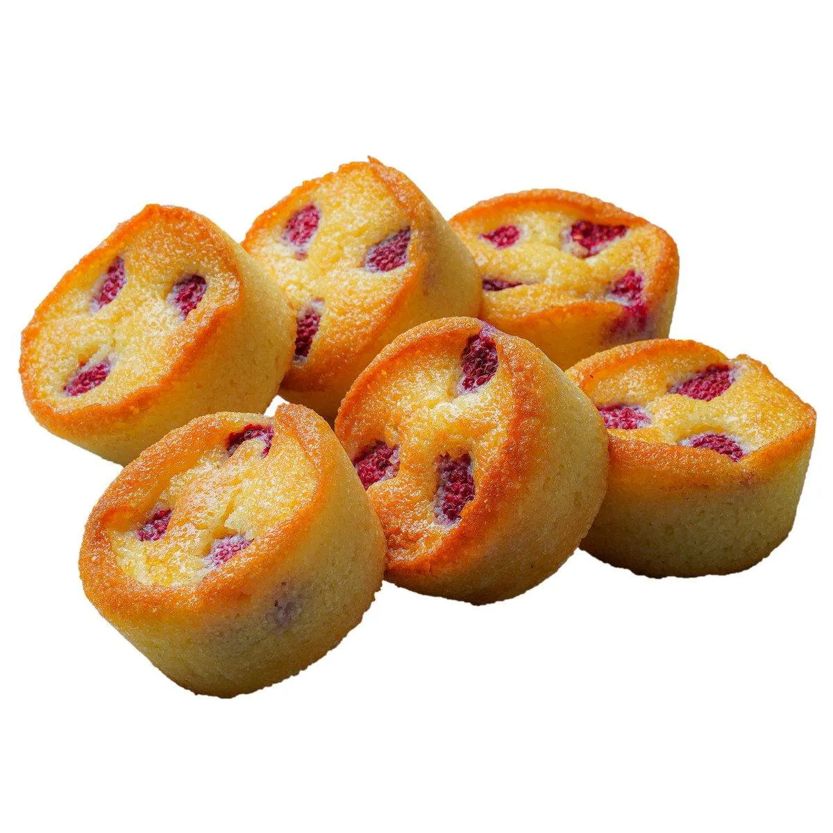 Keto Raspberry Financier Cake 2 pcs