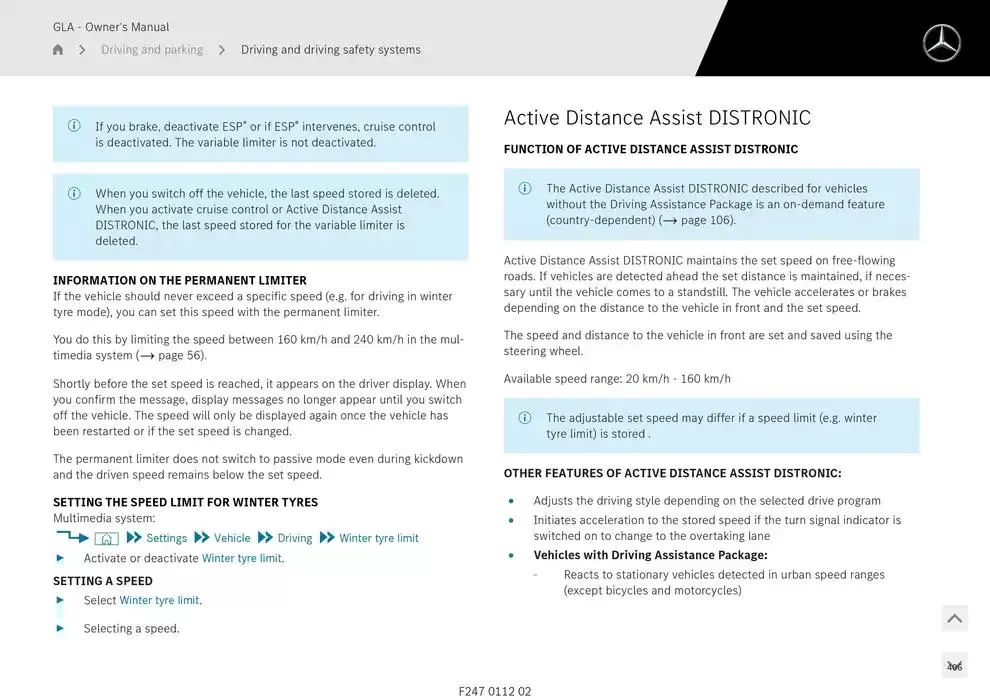 GLA SUV from 14 January to 30 April 2025 - Offers page 406