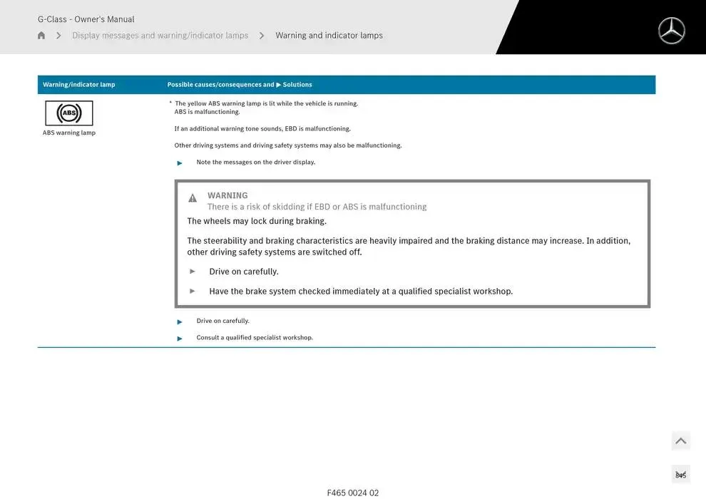 G-Class SUV from 14 January to 30 April 2025 - Offers page 845