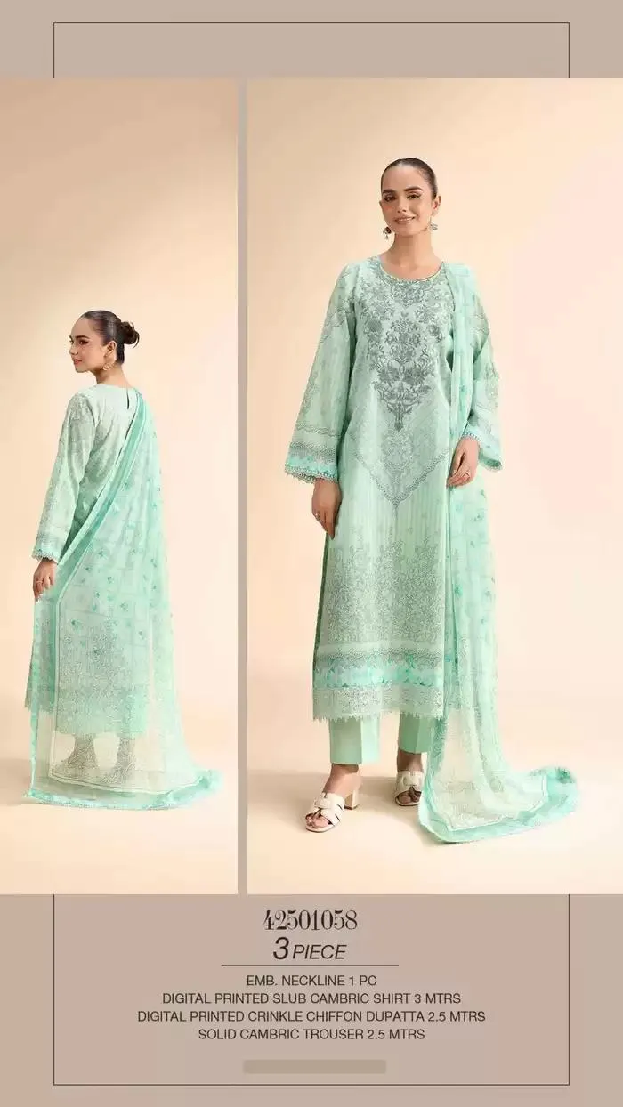 Unstitched Cross Season Edit'25 from 28 January to 31 December 2025 - Offers page 110