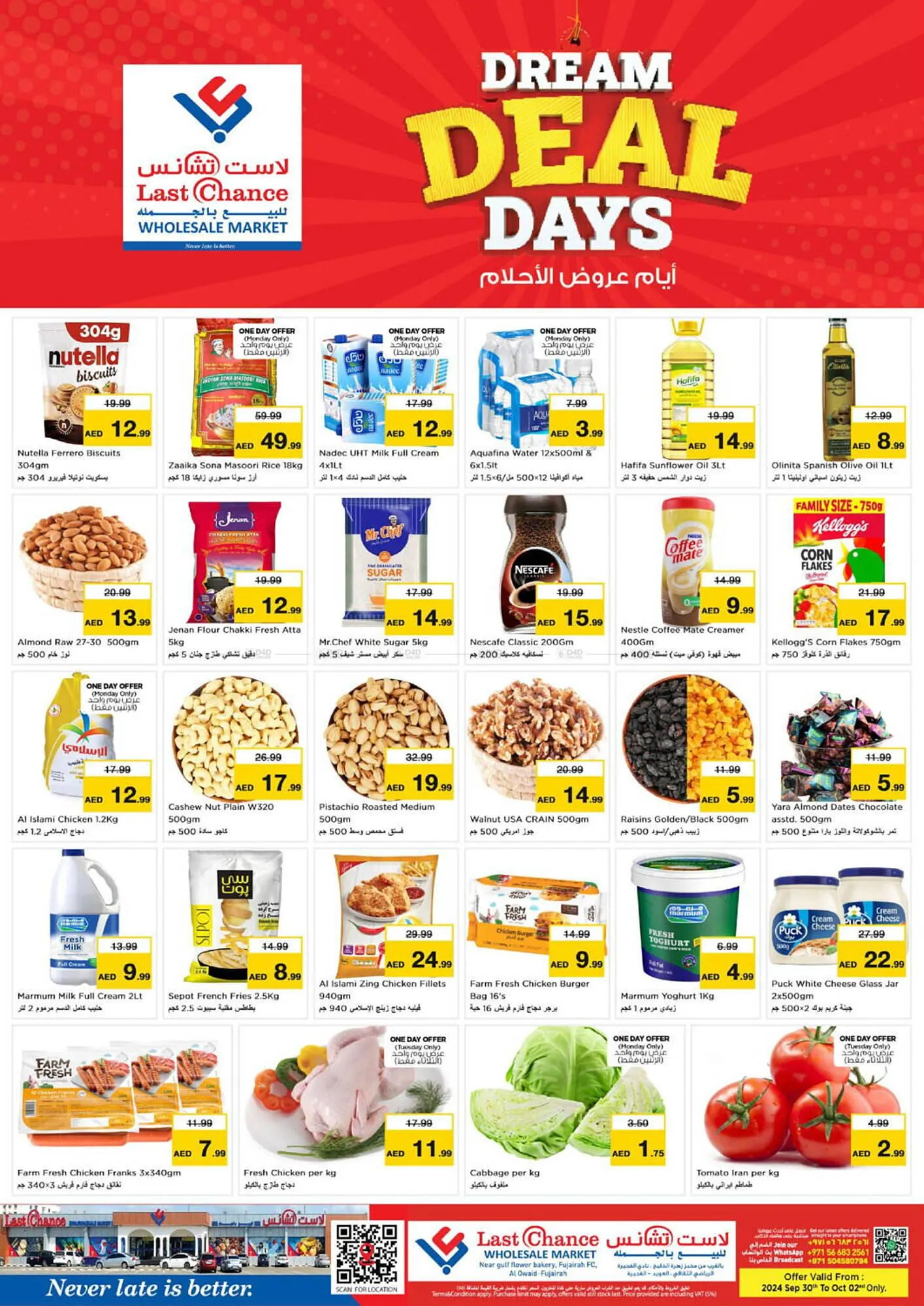 Last Chance catalogue from 30 September to 2 October 2024 - Offers page 1