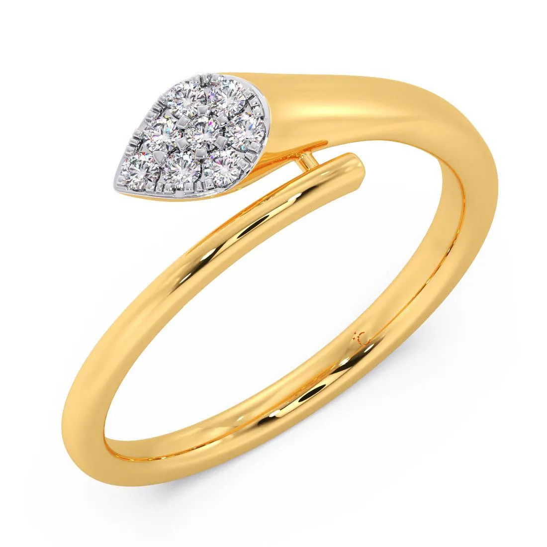 Dream Girl Diamond Gap Ring