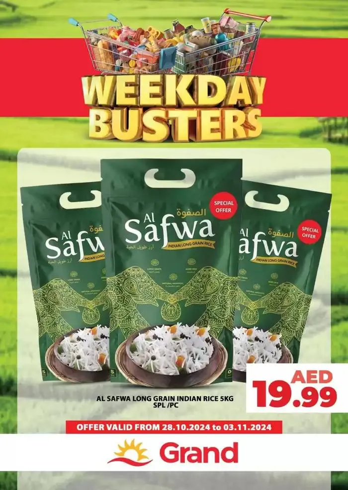 Weekday Busters from 28 October to 3 November 2024 - Offers page 1