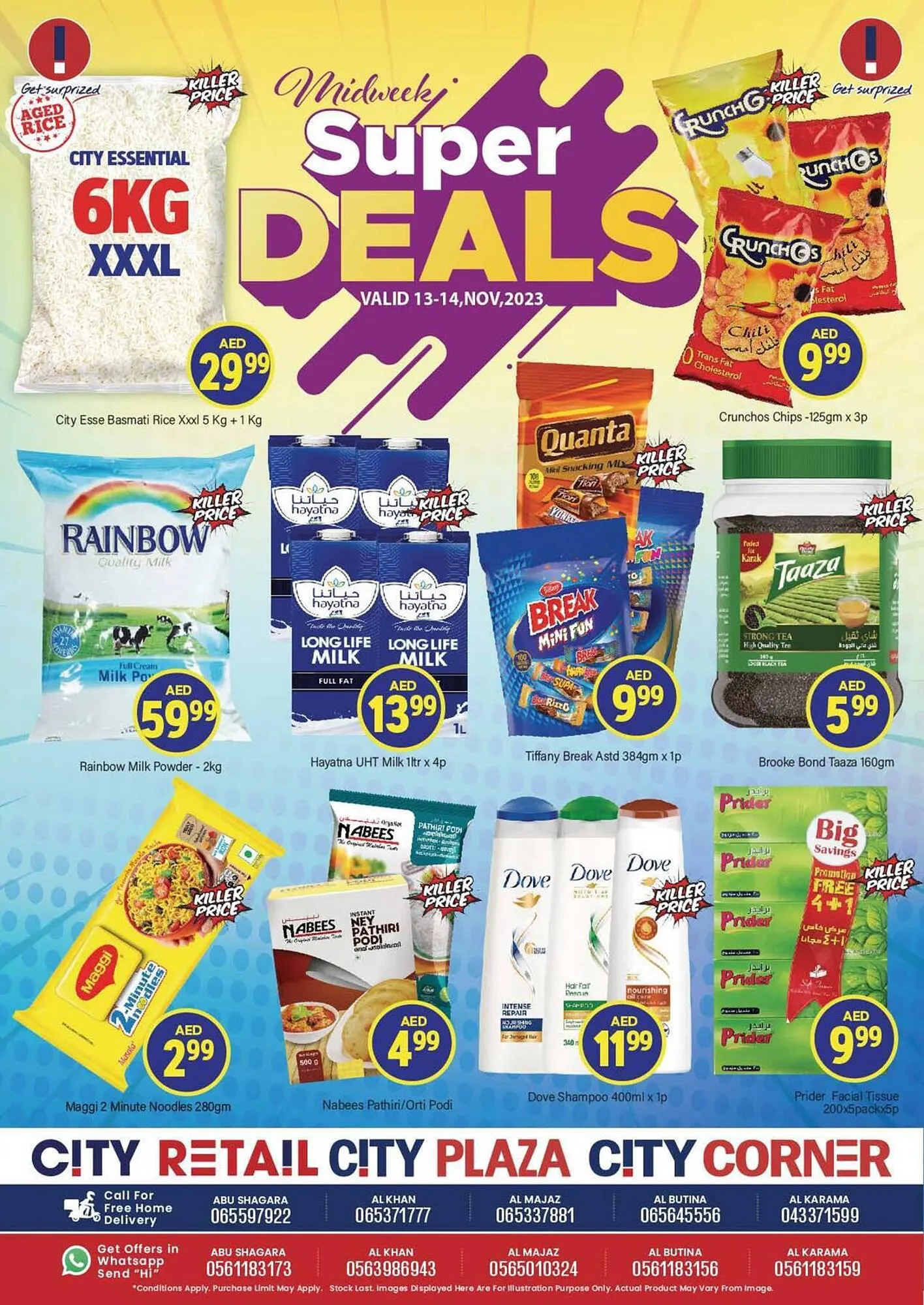 City Retail Supermarket catalogue from 13 November to 14 November 2023 - Offers page 1