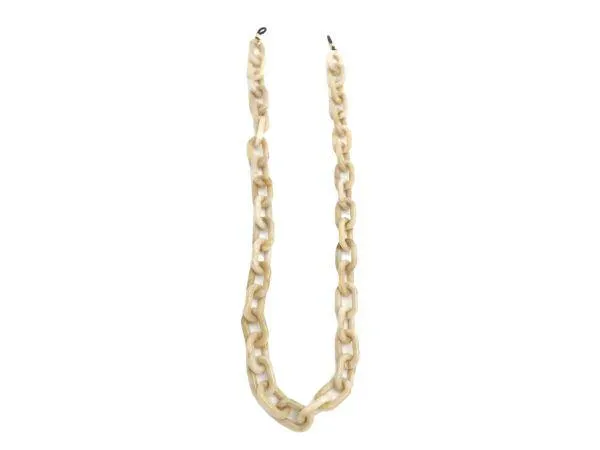 Chain for Glasses Beige Acetate