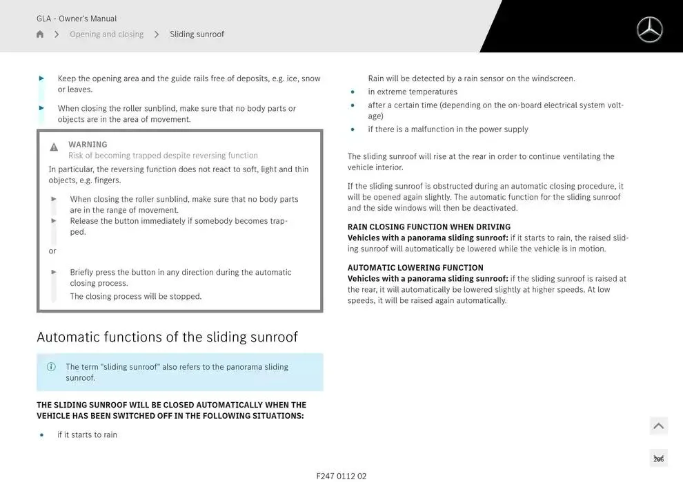 GLA SUV from 14 January to 30 April 2025 - Offers page 206