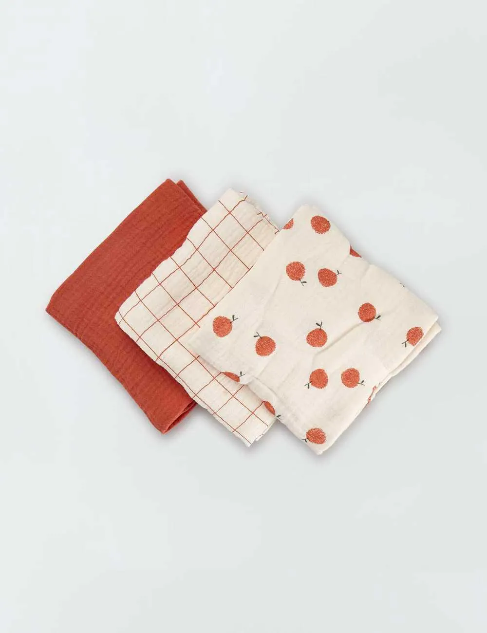 Pack of 3 muslin squares