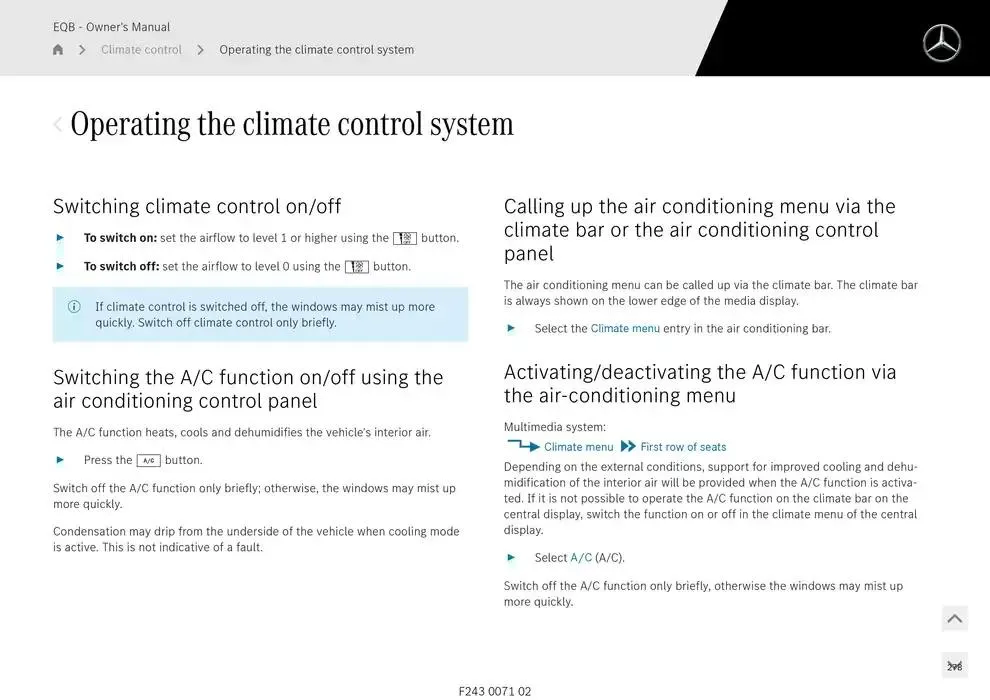 EQB SUV from 14 January to 30 April 2025 - Offers page 278