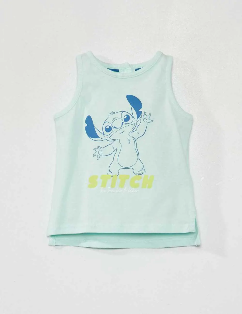 'Disney' 'Stitch' print vest top
