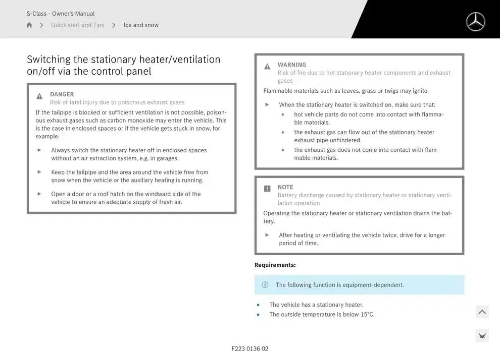 S-Class Saloon Long from 14 January to 30 April 2025 - Offers page 68