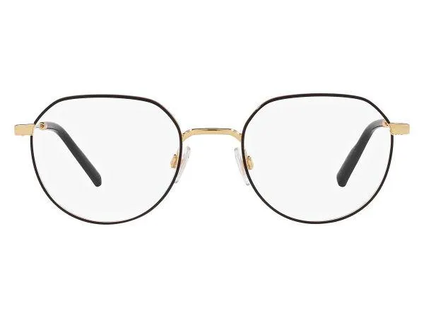 Gold/Matte Black Round Frame