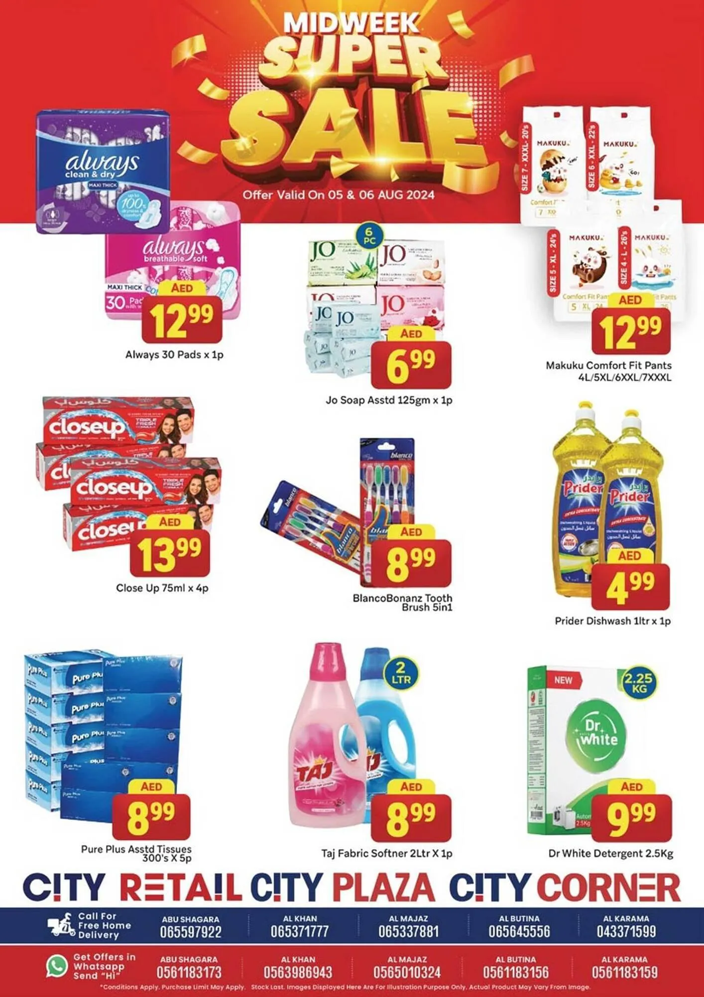 City Retail Supermarket catalogue from 5 August to 6 August 2024 - Offers page 9