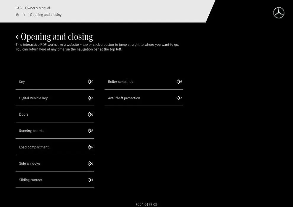 GLC SUV from 14 January to 30 April 2025 - Offers page 181