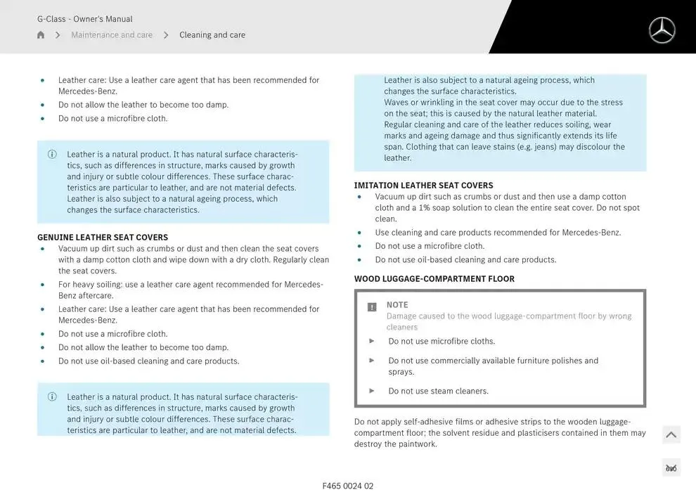 G-Class SUV from 14 January to 30 April 2025 - Offers page 630