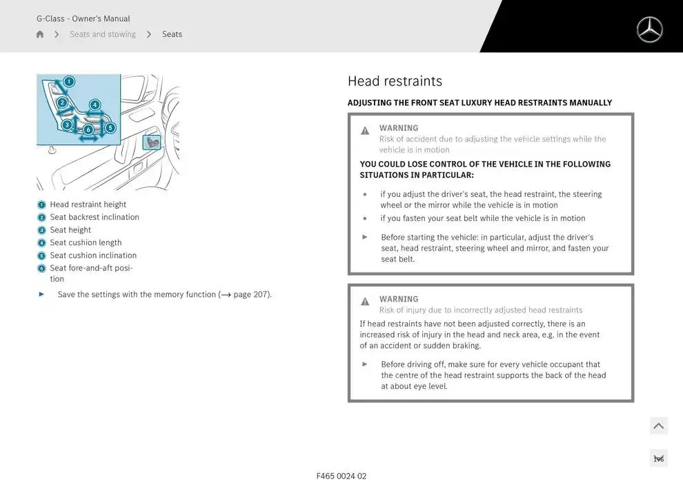 G-Class SUV from 14 January to 30 April 2025 - Offers page 196
