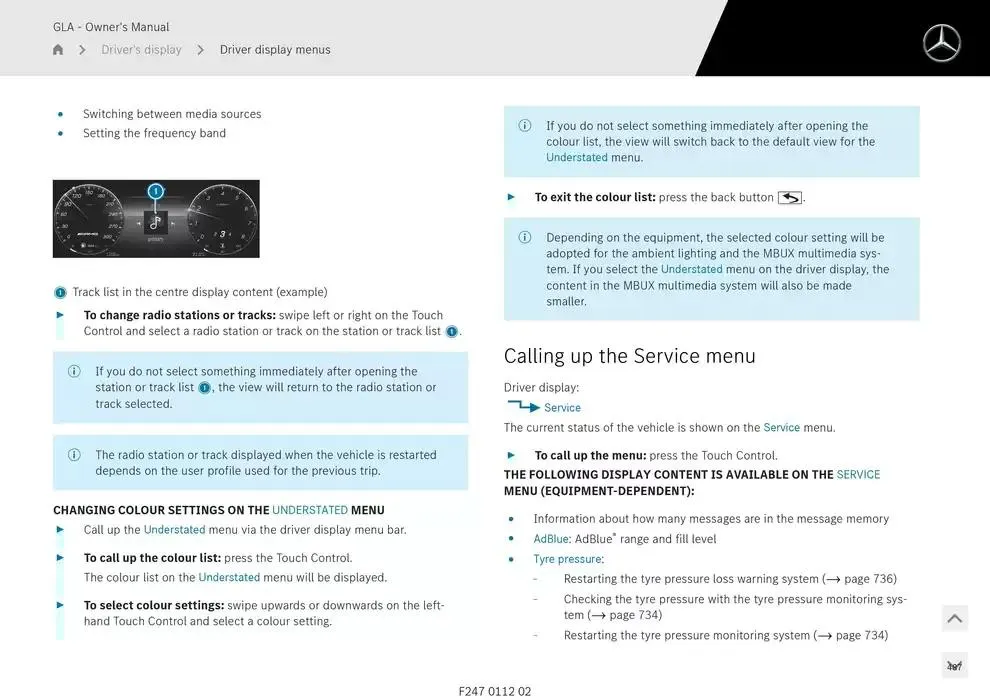 GLA SUV from 14 January to 30 April 2025 - Offers page 487