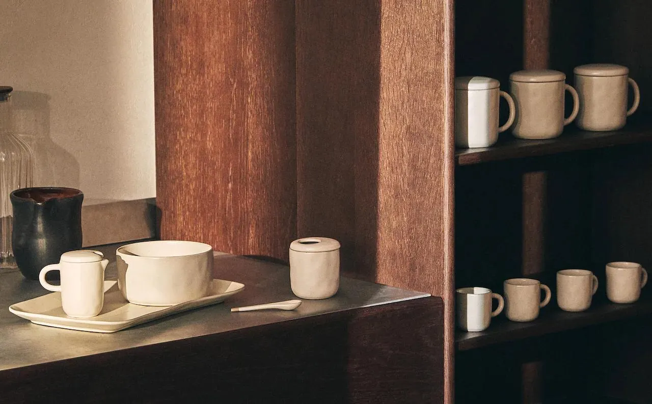 TEXTURED BREAKFAST SET