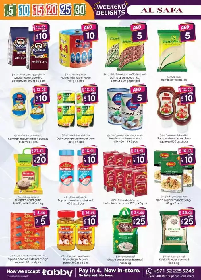 Weekend Delights - Al Safa & Safa Express, Al Ain from 28 September to 12 October 2024 - Offers page 19