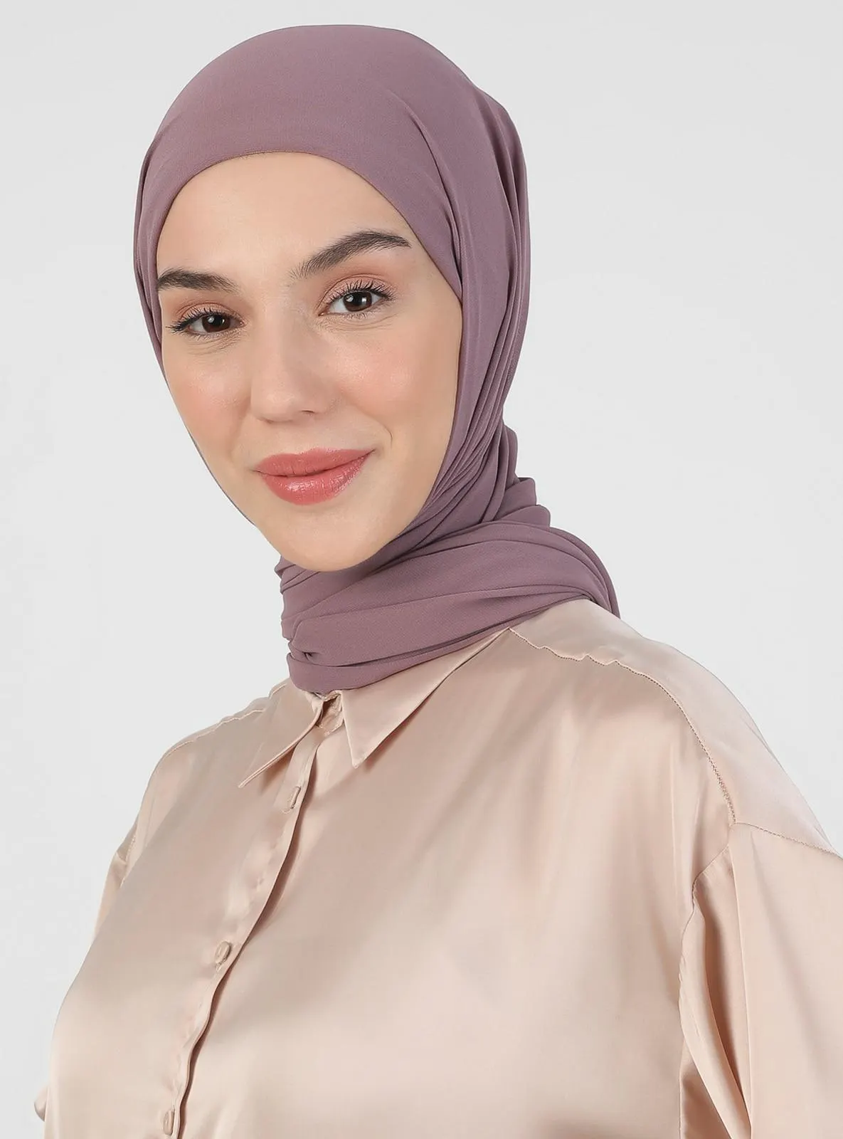 Purple - Plain - Shawl